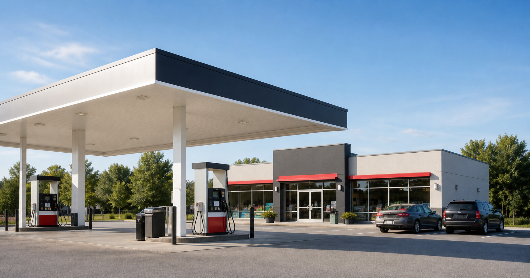 Gas station retail